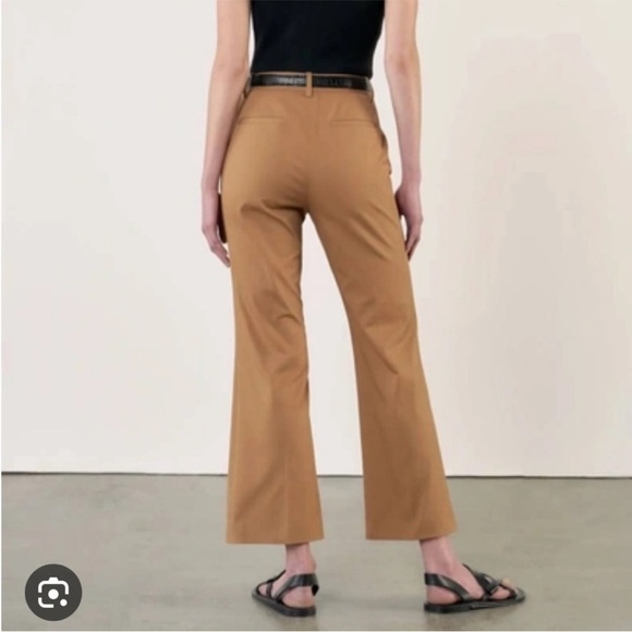 Nili Lotan Corette Trouser Pants Color Whiskey Size 0 Office - Picture 2 of 15